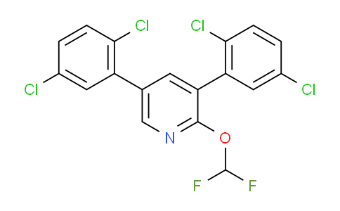 AM202567 | 1361683-79-5 | 3,5-Bis(2,5-dichlorophenyl)-2-(difluoromethoxy)pyridine