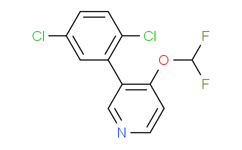 AM202575 | 1361742-16-6 | 3-(2,5-Dichlorophenyl)-4-(difluoromethoxy)pyridine