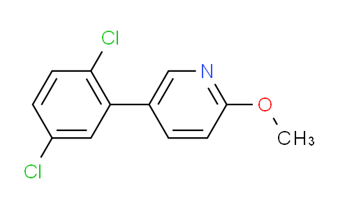 5-(2,5-Dichlorophenyl)-2-methoxypyridine