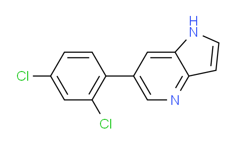 6-(2,4-Dichlorophenyl)-1H-pyrrolo[3,2-b]pyridine