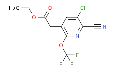 AM20259 | 1804630-91-8 | Ethyl 3-chloro-2-cyano-6-(trifluoromethoxy)pyridine-5-acetate