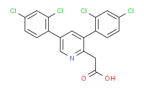 AM202604 | 1361816-57-0 | 3,5-Bis(2,4-dichlorophenyl)pyridine-2-acetic acid