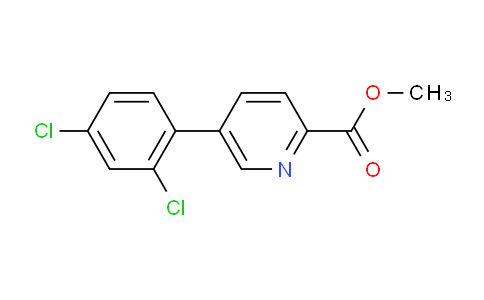 AM202606 | 1361826-96-1 | Methyl 5-(2,4-dichlorophenyl)picolinate