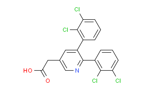 AM202617 | 1361861-87-1 | 3,2-Bis(2,3-dichlorophenyl)pyridine-5-acetic acid
