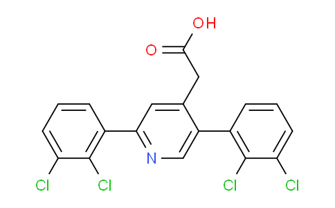 AM202618 | 1361889-75-9 | 2,5-Bis(2,3-dichlorophenyl)pyridine-4-acetic acid