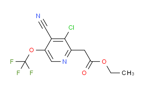 AM20262 | 1804361-68-9 | Ethyl 3-chloro-4-cyano-5-(trifluoromethoxy)pyridine-2-acetate