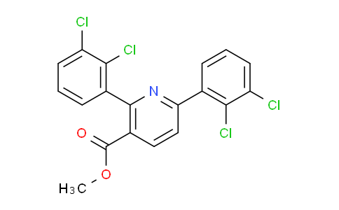 AM202624 | 1361768-07-1 | Methyl 2,6-bis(2,3-dichlorophenyl)nicotinate