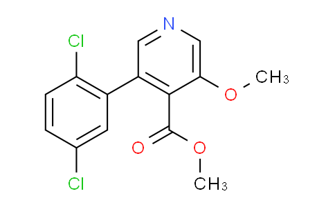 AM202647 | 1361802-72-3 | Methyl 3-(2,5-dichlorophenyl)-5-methoxyisonicotinate