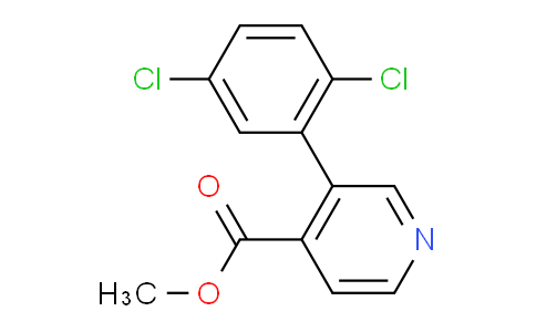AM202651 | 1361860-47-0 | Methyl 3-(2,5-dichlorophenyl)isonicotinate