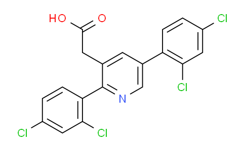 AM202672 | 1361805-10-8 | 2,5-Bis(2,4-dichlorophenyl)pyridine-3-acetic acid
