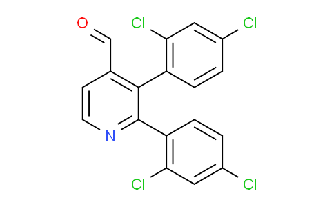 2,3-Bis(2,4-dichlorophenyl)isonicotinaldehyde