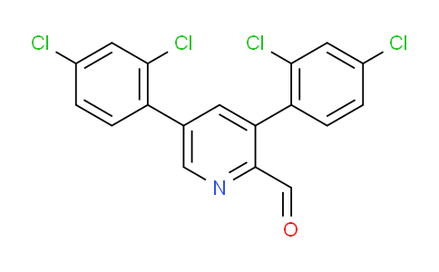3,5-Bis(2,4-dichlorophenyl)picolinaldehyde