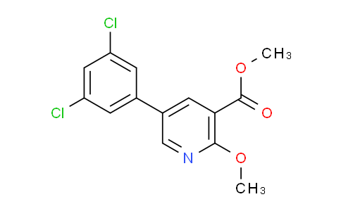 AM202681 | 1361506-19-5 | Methyl 5-(3,5-dichlorophenyl)-2-methoxynicotinate