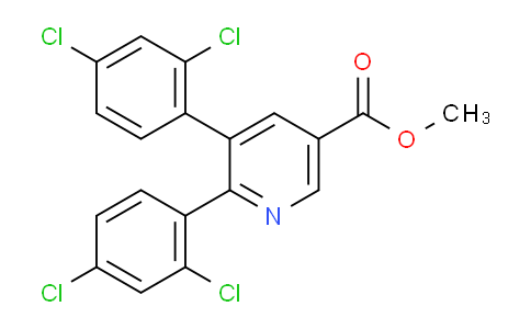 Methyl 5,6-bis(2,4-dichlorophenyl)nicotinate