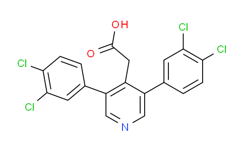 AM202703 | 1361470-90-7 | 3,5-Bis(3,4-dichlorophenyl)pyridine-4-acetic acid