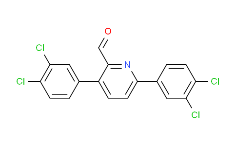 3,6-Bis(3,4-dichlorophenyl)picolinaldehyde