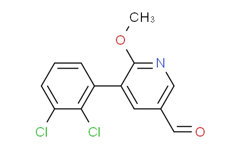 5-(2,3-Dichlorophenyl)-6-methoxynicotinaldehyde