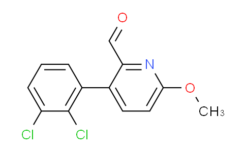 3-(2,3-Dichlorophenyl)-6-methoxypicolinaldehyde
