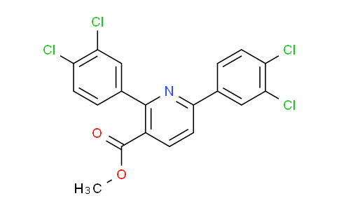 AM202717 | 1361548-58-4 | Methyl 2,6-bis(3,4-dichlorophenyl)nicotinate