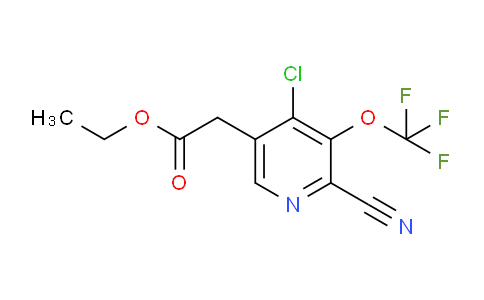 AM20272 | 1804631-14-8 | Ethyl 4-chloro-2-cyano-3-(trifluoromethoxy)pyridine-5-acetate
