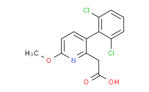 AM202741 | 1361652-57-4 | 3-(2,6-Dichlorophenyl)-6-methoxypyridine-2-acetic acid