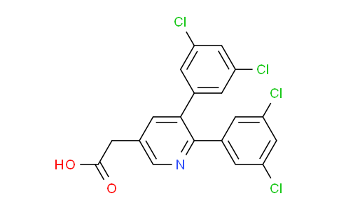 AM202743 | 1361844-92-9 | 3,2-Bis(3,5-dichlorophenyl)pyridine-5-acetic acid