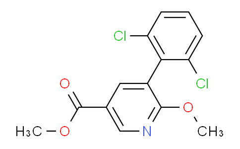 AM202752 | 1361519-31-4 | Methyl 5-(2,6-dichlorophenyl)-6-methoxynicotinate