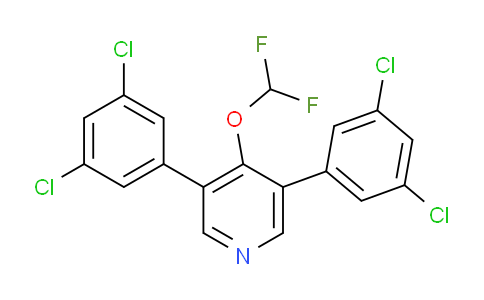 AM202762 | 1361849-42-4 | 3,5-Bis(3,5-dichlorophenyl)-4-(difluoromethoxy)pyridine