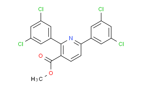 AM202764 | 1361861-84-8 | Methyl 2,6-bis(3,5-dichlorophenyl)nicotinate