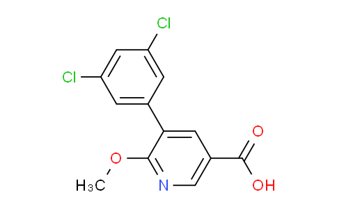 AM202766 | 1361689-48-6 | 5-(3,5-Dichlorophenyl)-6-methoxynicotinic acid