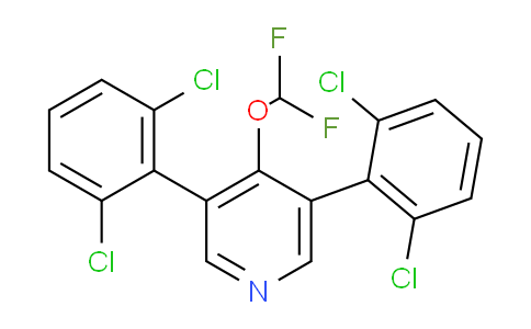 AM202799 | 1361722-15-7 | 3,5-Bis(2,6-dichlorophenyl)-4-(difluoromethoxy)pyridine