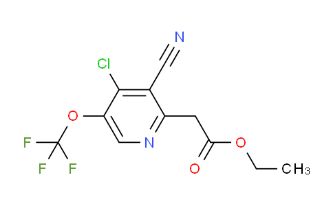 AM20280 | 1804549-50-5 | Ethyl 4-chloro-3-cyano-5-(trifluoromethoxy)pyridine-2-acetate