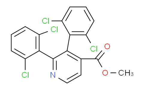 AM202800 | 1361657-25-1 | Methyl 2,3-bis(2,6-dichlorophenyl)isonicotinate