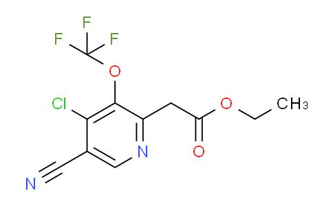 AM20281 | 1803932-94-6 | Ethyl 4-chloro-5-cyano-3-(trifluoromethoxy)pyridine-2-acetate
