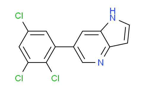 6-(2,3,5-Trichlorophenyl)-1H-pyrrolo[3,2-b]pyridine