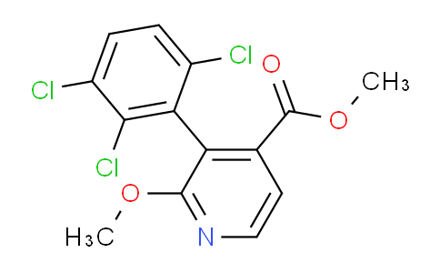 AM202822 | 1361564-10-4 | Methyl 2-methoxy-3-(2,3,6-trichlorophenyl)isonicotinate