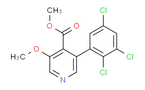 AM202823 | 1361492-02-5 | Methyl 3-methoxy-5-(2,3,5-trichlorophenyl)isonicotinate