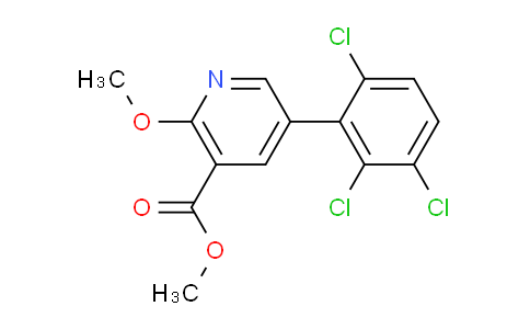 Methyl 2-methoxy-5-(2,3,6-trichlorophenyl)nicotinate