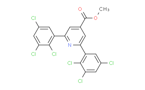 AM202825 | 1361562-86-8 | Methyl 2,6-bis(2,3,5-trichlorophenyl)isonicotinate