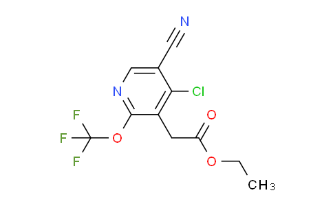 AM20283 | 1804782-24-8 | Ethyl 4-chloro-5-cyano-2-(trifluoromethoxy)pyridine-3-acetate
