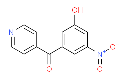 4-(3-Hydroxy-5-nitrobenzoyl)pyridine