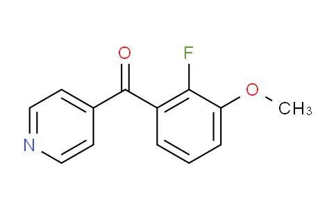 4-(2-Fluoro-3-methoxybenzoyl)pyridine