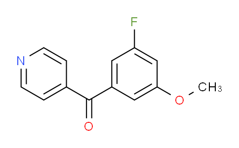 4-(3-Fluoro-5-methoxybenzoyl)pyridine