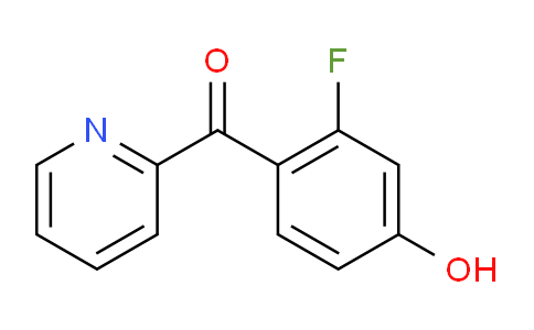 2-(2-Fluoro-4-hydroxybenzoyl)pyridine