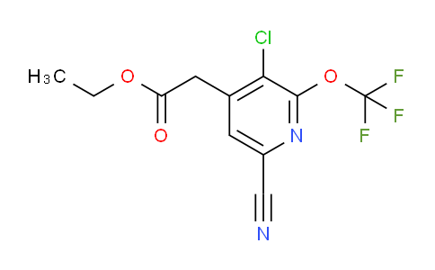 AM20289 | 1803911-45-6 | Ethyl 3-chloro-6-cyano-2-(trifluoromethoxy)pyridine-4-acetate