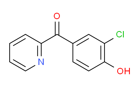 2-(3-Chloro-4-hydroxybenzoyl)pyridine