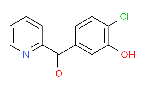 2-(4-Chloro-3-hydroxybenzoyl)pyridine