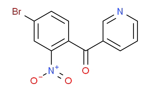 3-(4-Bromo-2-nitrobenzoyl)pyridine