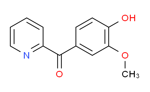 AM202953 | 1261622-40-5 | 2-(4-Hydroxy-3-methoxybenzoyl)pyridine