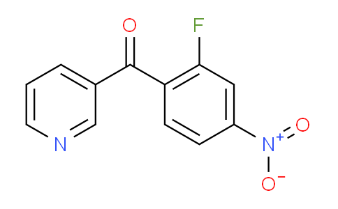 3-(2-Fluoro-4-nitrobenzoyl)pyridine